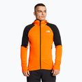 Pánska mikina The North Face Bolt Polartec Fleece Hoodie shocking orange/black