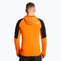 Pánska mikina The North Face Bolt Polartec Fleece Hoodie shocking orange/black 2