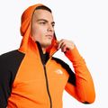 Pánska mikina The North Face Bolt Polartec Fleece Hoodie shocking orange/black 4