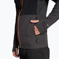 Pánska lyžiarska bunda The North Face Dawn Turn Hybrid Ventrix Hoodie asphalt grey/black/shocking orange 5