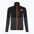 Pánska lyžiarska bunda The North Face Dawn Turn Hybrid Ventrix Hoodie asphalt grey/black/shocking orange 6