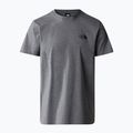 Pánske tričko The North Face Simple Dome Tee medium grey heather 5