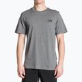 Pánske tričko The North Face Simple Dome Tee medium grey heather