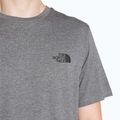 Pánske tričko The North Face Simple Dome Tee medium grey heather 3