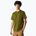 Pánske tričko The North Face Simple Dome Tee forest olive