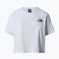 Dámske tričko The North Face Simple Dome Cropped Slim Tee tnf white 4