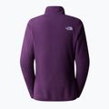 Dámska fleecová mikina The North Face 100 Glacier 1/4 Zip black currant Ppurple 2