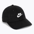 Šiltovka Nike Club Unstructured Futura Wash black/white