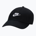 Šiltovka Nike Club Unstructured Futura Wash black/white