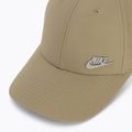 Šiltovka Nike Dri-Fit Club khaki/metallic silver 3