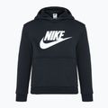 Detská mikina Nike Club Fleece Hoodie black/white