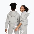 Detská mikina Nike Club Fleece Hoodie dark grey heather/white 6