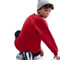 Detská mikina Nike Sportswear Club Fleece university red/white 9