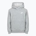 Detská mikina Nike Sportswear Club Fleece dark grey heather/white
