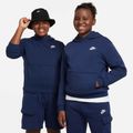 Detská mikina Nike Sportswear Club Fleece midnight navy/white 4