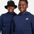 Detská mikina Nike Sportswear Club Fleece midnight navy/white 7