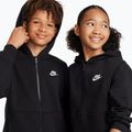 Detská mikina Nike Sportswear Club Fleece black/white 4