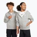Detská mikina Nike Sportswear Club Fleece dark grey heather/base grey/white