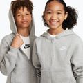 Detská mikina Nike Sportswear Club Fleece dark grey heather/base grey/white 4