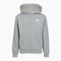 Detská mikina Nike Sportswear Club Fleece dark grey heather/base grey/white