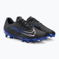 Kopačky Nike Phantom GX Academy FG/MG black/chrome/hyper royal 4