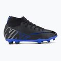 Detské kopačky Nike JR Mercurial Superfly 9 Club FG/MG black/chrome/hyper real 2