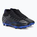 Detské kopačky Nike JR Mercurial Superfly 9 Club FG/MG black/chrome/hyper real 4