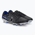 Kopačky Nike Tiempo Legend 10 Pro FG čierne/chrómové/hyper real 4