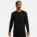 Pánske bežecké tričko s dlhým rukávom Nike Miler Dri-Fit UV black
