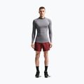 Pánske tréningové tričko longsleeve Nike Pro Dri-Fit Mock-Neck smoke grey/black 2