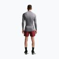 Pánske tréningové tričko longsleeve Nike Pro Dri-Fit Mock-Neck smoke grey/black 3