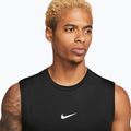 Pánske tričko Nike Pro Dri-Fit Tight bez rukávov fitness black/white 4