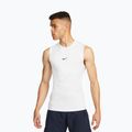 Pánske tričko Nike Pro Dri-Fit Tight Sleeveless Fitness white/black