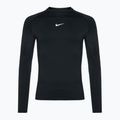 Pánske tréningové tričko s dlhým rukávom Nike Pro Warm LS black/white