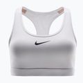 Športová podprsenka Nike Swoosh Medium Support white/stone mauve/black 6