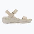 Dámske sandále SKECHERS Go Walk Arch Fit Polished beige 2