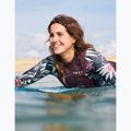 Dámsky plavecký neoprén ROXY 4/3 mm Swell Natural Front Zip black multi 9