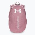 Under Armour Hustle Lite 24 l pink elixir/white/white mestský batoh