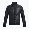 Pánska bežecká bunda Under Armour Launch Insulated black/black/reflective