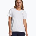 Dámske tréningové tričko Under Armour Rush Energy 2.0 white/black