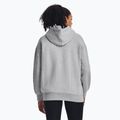 Damska bluza Under Armour Icon Fleece Hoodie mod gray light heather/white 3