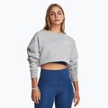Dámska mikina Under Armour Icon Fleece Crew mod grey light heather/white 6