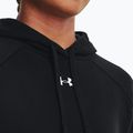 Damska bluza Under Armour Rival Fleece Hoodie czarna/biała 4