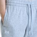 dámske nohavice Under Armour Rival Fleece Joggers mod gray light heather/white 6