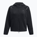 Dámska mikina Under Armour Unstoppable Fleece FZ black/black 5