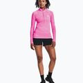 Under Armour dámska mikina Evolved Core Tech 1/2 Zip rebel pink/white 2