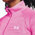 Under Armour dámska mikina Evolved Core Tech 1/2 Zip rebel pink/white 4