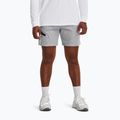 Pánske tréningové šortky Under Armour Unstoppable Fleece mod gray/black