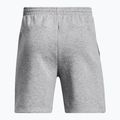Pánske tréningové šortky Under Armour Unstoppable Fleece mod gray/black 6