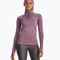 Dámska mikina Under Armour Tech 1/2 Zip - Twist misty purple/fresh orchid/metallic silver